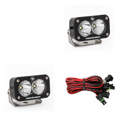Baja Designs S2 Pro Black LED Auxiliary Light Pod – Universal